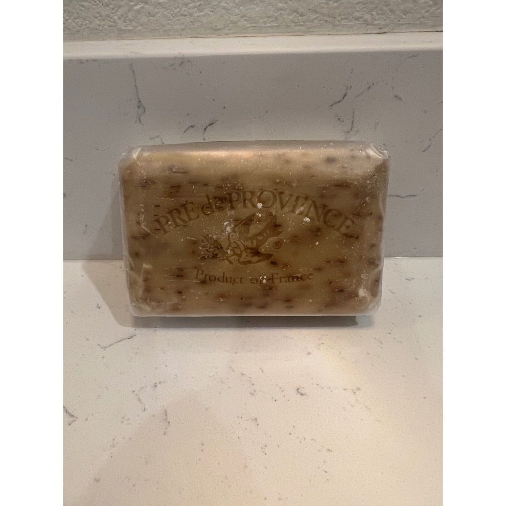 Pre de Provence Exfoliating Soap Bar Product of France 200g / 7oz Pure Vegetable